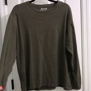 Army green Columbia long sleeve